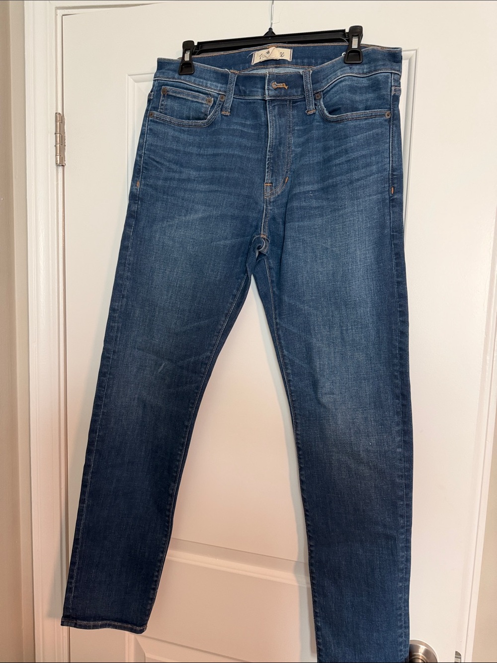 Madewell Men's Slim Straight Blue Jeans